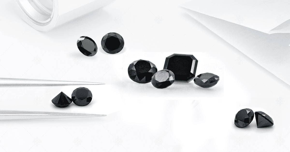 A blog banner exploring the mysterious origins and unique properties of natural black diamonds.