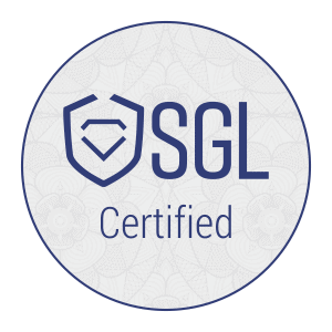 SGL Certified Hologram on the grading report, acting as a primary layer of security against certificate forgery.