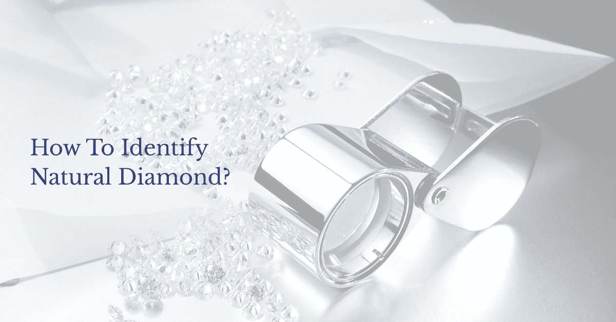A blog banner presenting a complete set of home and laboratory tests to verify diamond authenticity.