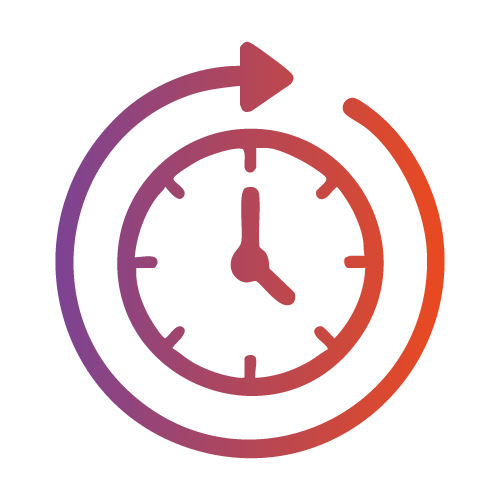 A real-time tracking icon indicating SGL's instant updates and live data synchronization within the blockchain ledger.