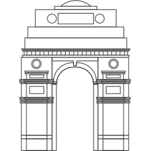 A building icon for SGL's North India laboratory in Karol Bagh, New Delhi.